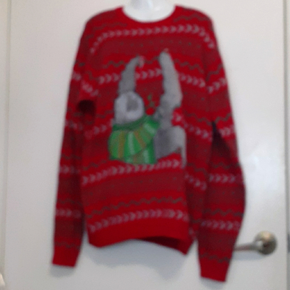 Ugly Christmas sweater 33 degrees nwt MT
